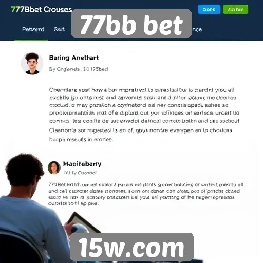 Feedback de usuários sobre a experiência no 77bb bet